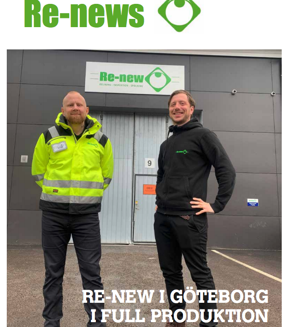 Nytt nummer av Re-news ute nu nr #1